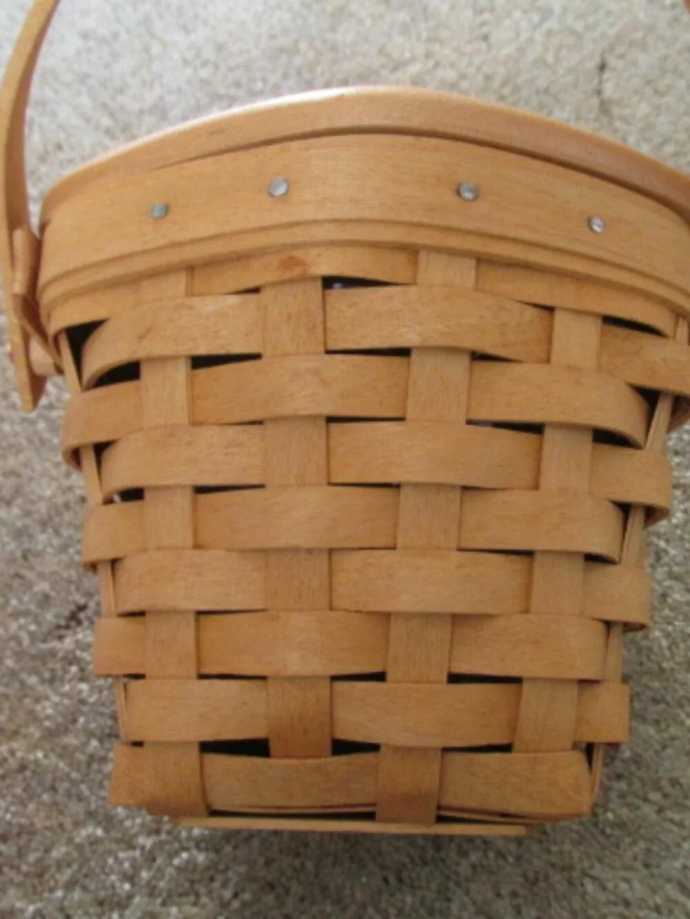 Longaberger 2001 Horizon of Hope Classic basket plus extras